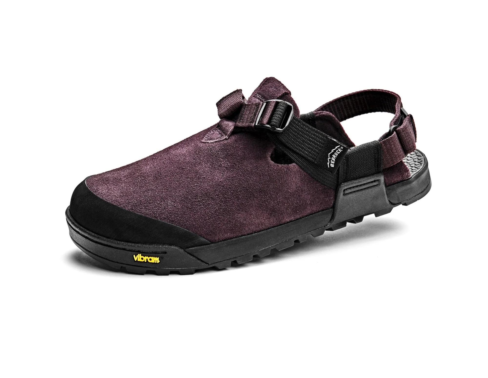 Mountain Clog - Leather Suede (Deep Plum) - Image 2